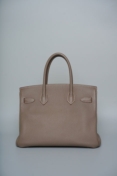 Hermes Birkin 30 in Etoupe Togo Ghw