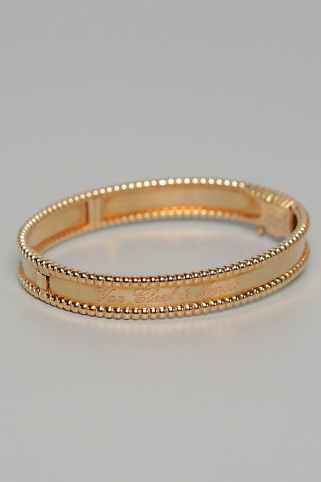 VCA Perlee Signature Bracelet in 18K Rosegold