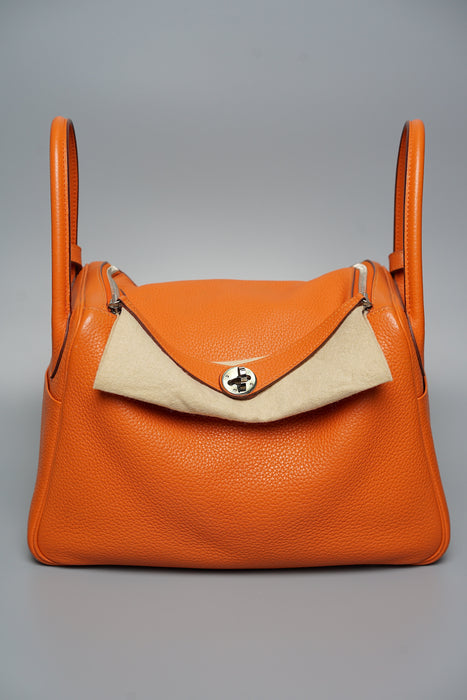 Hermes Lindy 30 Orange Phw