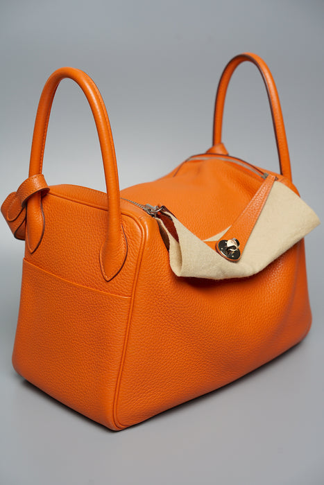 Hermes Lindy 30 Orange Phw