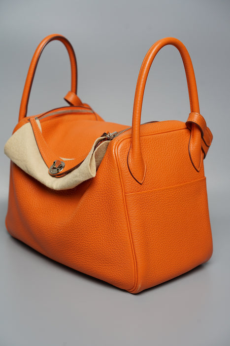 Hermes Lindy 30 Orange Phw