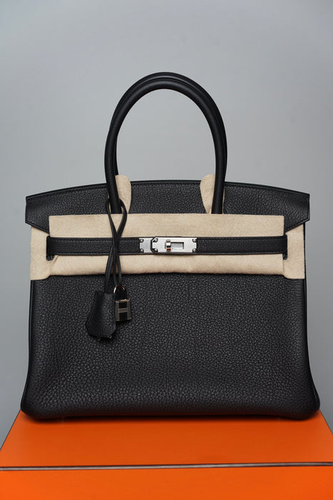 Hermes Birkin 30 in Black Togo Phw (Brand New)
