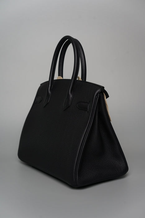 Hermes Birkin 30 in Black Togo Phw (Brand New)