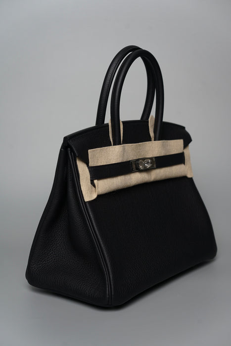 Hermes Birkin 30 in Black Togo Phw (Brand New)