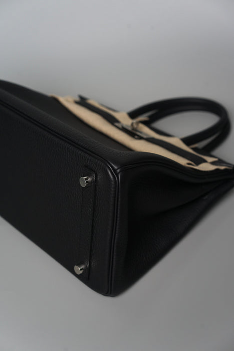 Hermes Birkin 30 in Black Togo Phw (Brand New)