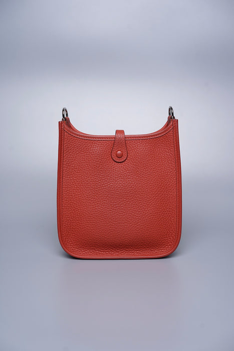 Hermes Mini Evelyne in Brique Phw (Brand New)