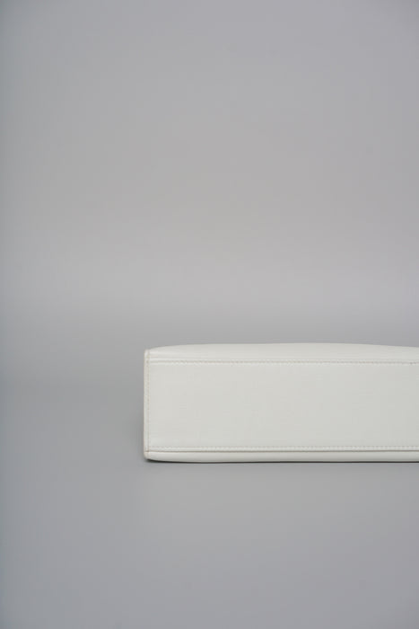 Hermes Kelly Pochette in Blanc Ghw
