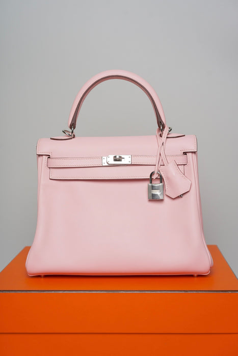 Hermes Kelly 25 in Sakura Swift Phw