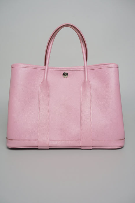 Hermes Garden Party 30 Epsom in Mauve Sylvestre Phw