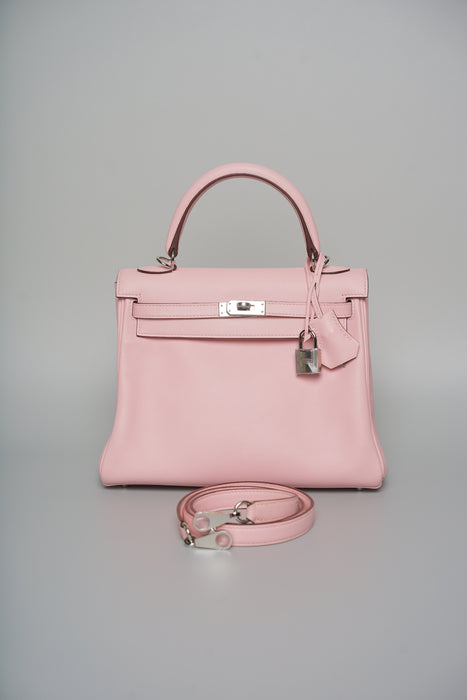 Hermes Kelly 25 in Sakura Swift Phw