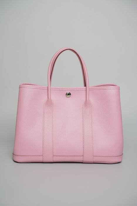 Hermes Garden Party 30 Epsom in Mauve Sylvestre Phw