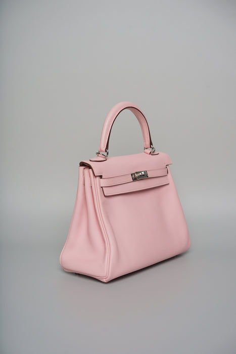 Hermes Kelly 25 in Sakura Swift Phw