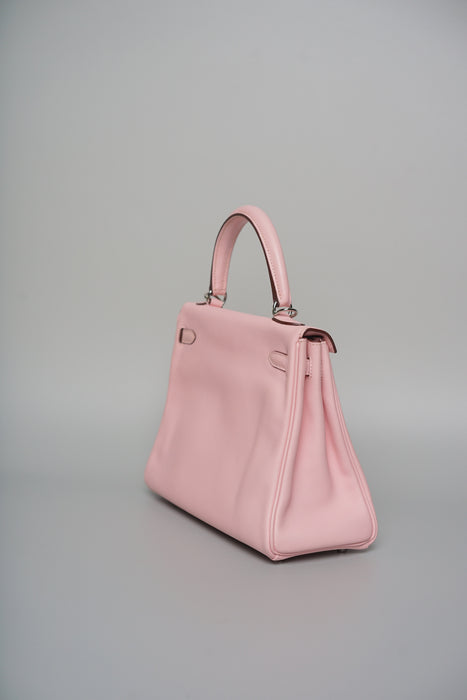 Hermes Kelly 25 in Sakura Swift Phw