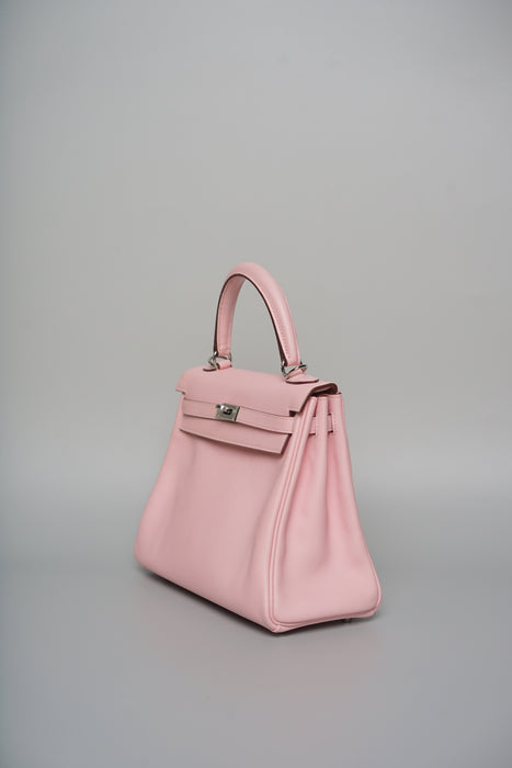 Hermes Kelly 25 in Sakura Swift Phw