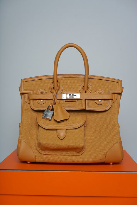 Hermes Birkin 25 Cargo in Sesame Phw (Brand New)
