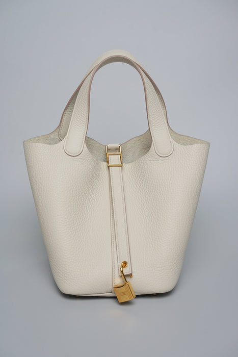 Hermes Picotin 18 in Beton Ghw