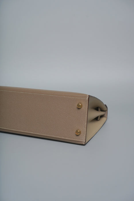 Hermes Kelly 25 HSS in  Etoupe x Trench Bghw