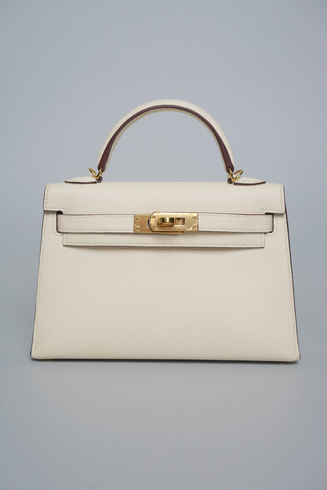 Hermes Kelly 20 Epsom in Nata Ghw