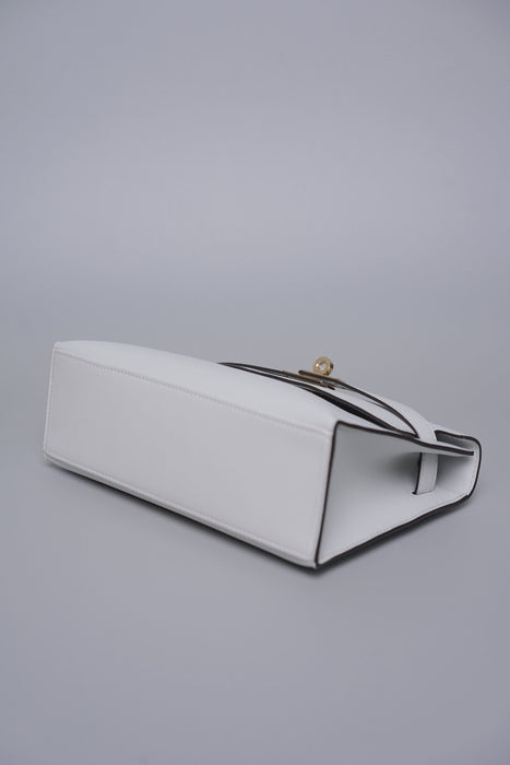 Hermes Kelly Pochette in Gris Platine Pmb (Brand New)
