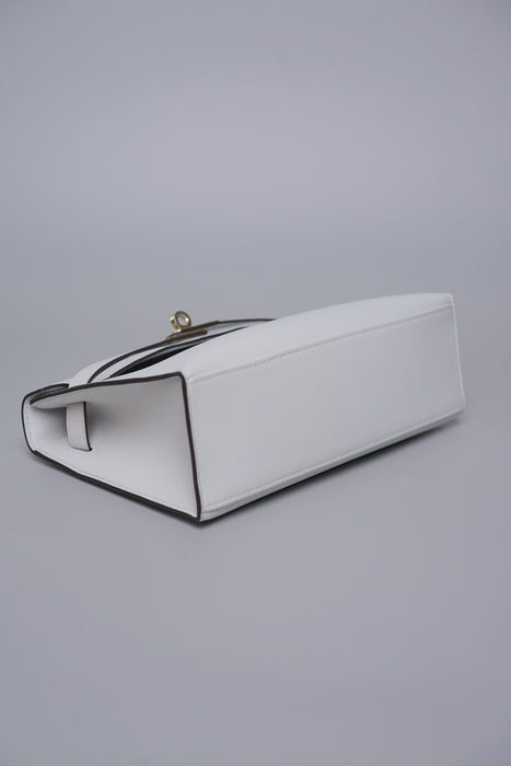 Hermes Kelly Pochette in Gris Platine Pmb (Brand New)