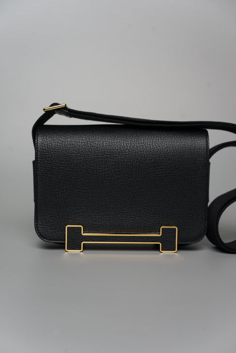 Hermes Geta in Noir Ghw (Brand New)