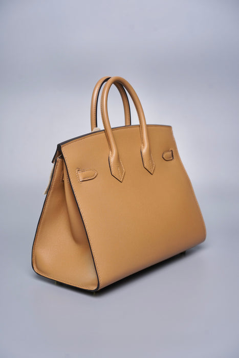 Hermes Birkin 25 Sellier in Chai Madame Ghw