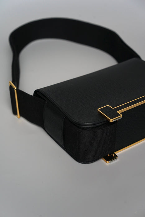 Hermes Geta in Noir Ghw (Brand New)