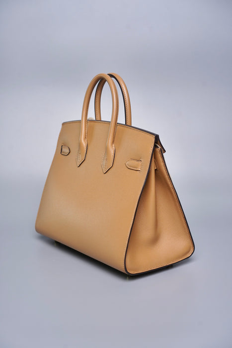 Hermes Birkin 25 Sellier in Chai Madame Ghw