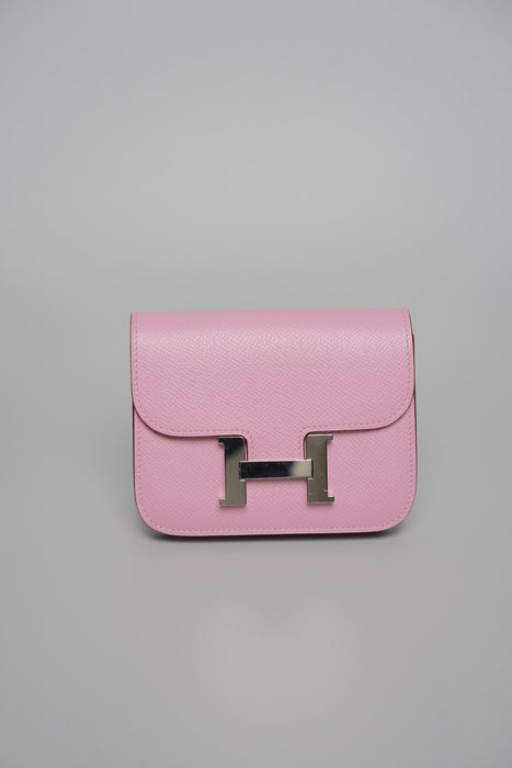 Hermes Constance Slim in Sylvestre Pink Phw