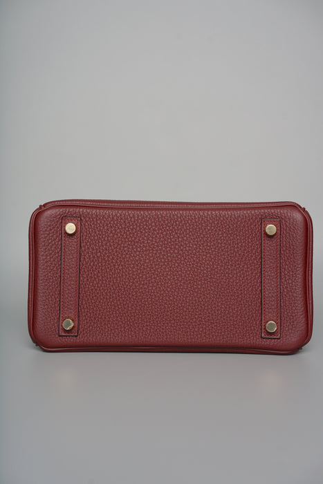 Hermes Birkin 25 in Rouge H Togo Ghw (Brand New)