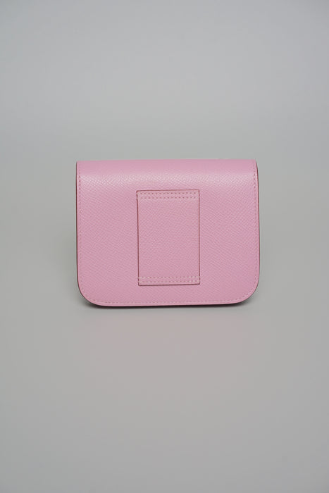 Hermes Constance Slim in Sylvestre Pink Phw