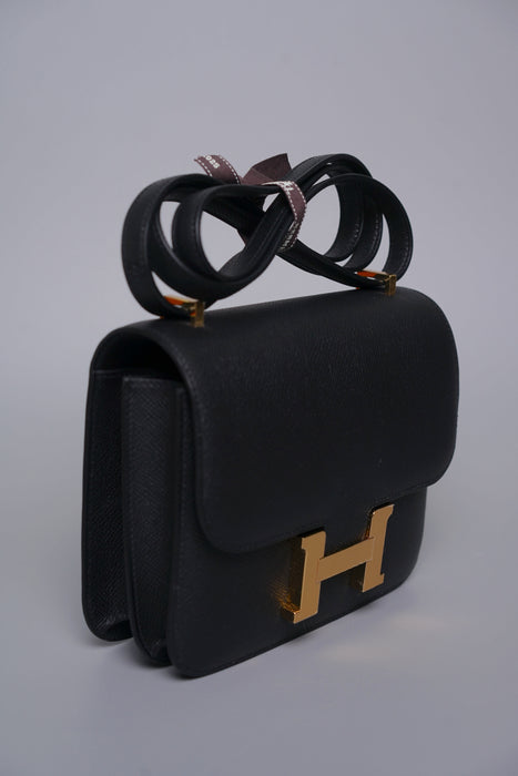 Hermes Constance 18 in Noir Ghw (Brand New)