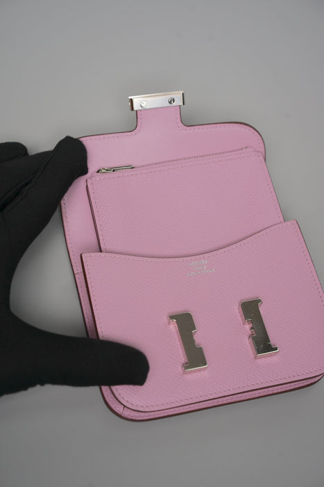 Hermes Constance Slim in Sylvestre Pink Phw