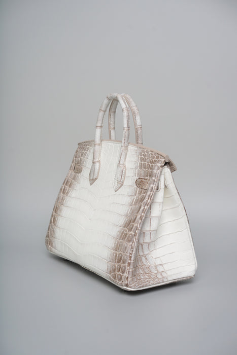 Hermes Birkin 25 in Himalaya Blanc Phw (Brand New)
