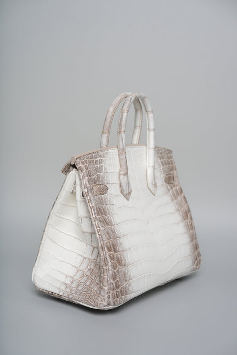Hermes Birkin 25 in Himalaya Blanc Phw (Brand New)