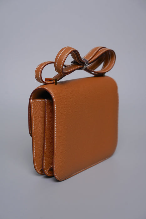 Hermes Constance 18 in Gold Epsom Ghw (Brand New)