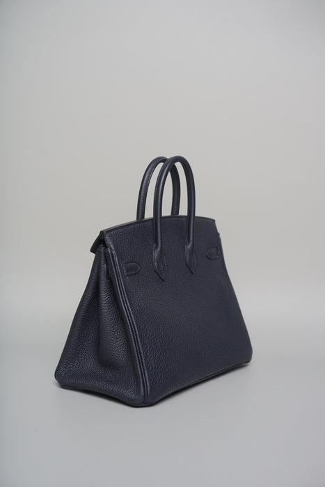 Hermes Birkin 25 in Blue Nuit Togo Ghw