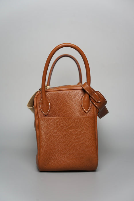 Hermes Lindy 30 in Gold Ghw