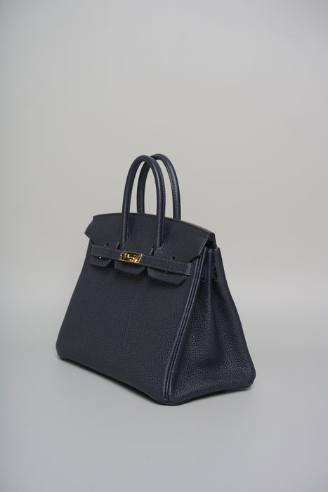 Hermes Birkin 25 in Blue Nuit Togo Ghw