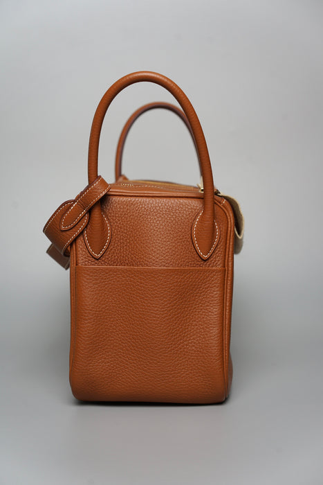 Hermes Lindy 30 in Gold Ghw