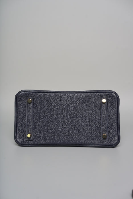 Hermes Birkin 25 in Blue Nuit Togo Ghw
