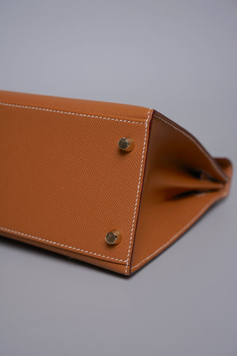 Hermes Kelly II 28 Sellier in Gold Ghw (Brand New)