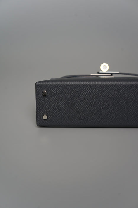 Hermes Kelly 20 in Ardoise Electrum (Brand New)