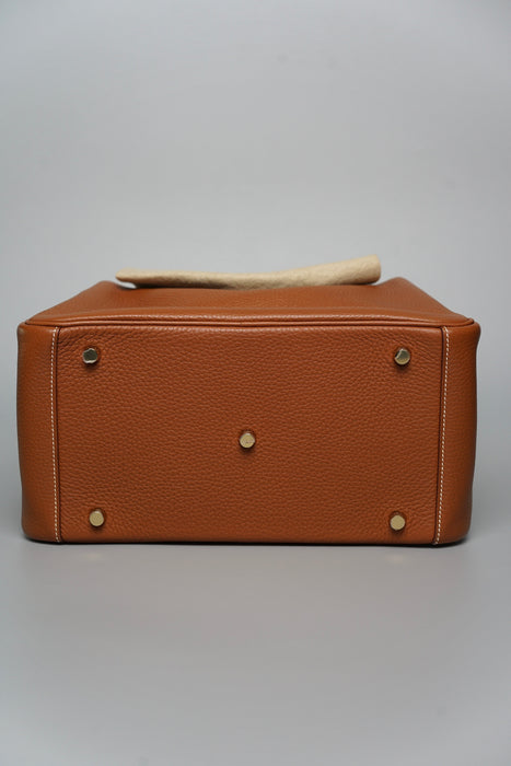 Hermes Lindy 30 in Gold Ghw