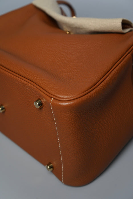 Hermes Lindy 30 in Gold Ghw