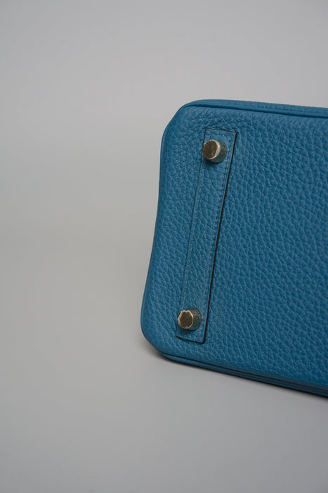 Hermes Birkin 25 in Bleu Colvert Togo Ghw (Brand New)