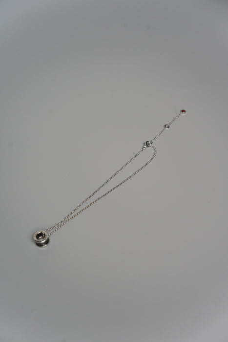 Bvlgari Necklace in Silver and Black