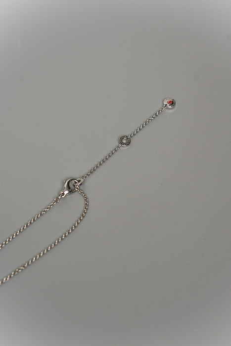 Bvlgari Necklace in Silver and Black