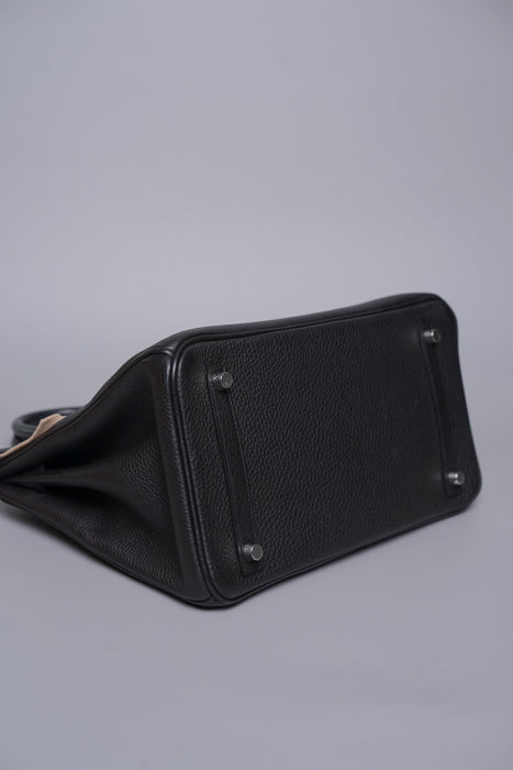 Hermes Birkin 30 in Noir Togo Phw