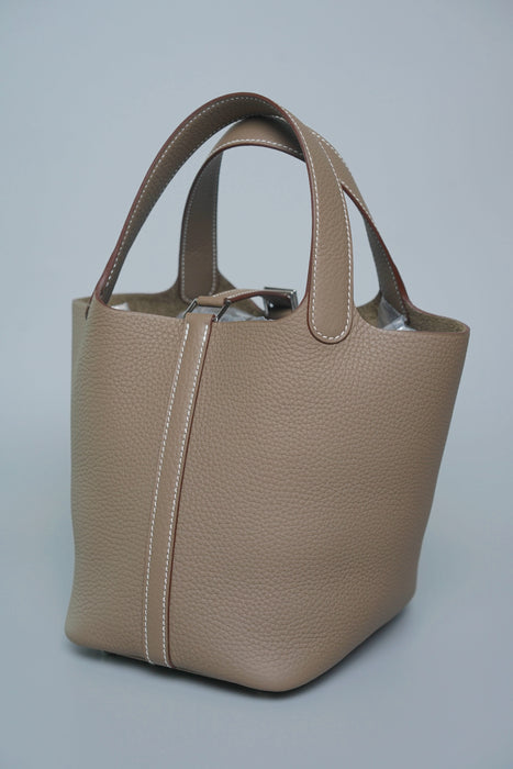 Hermes Picotin 18 in Etoupe Phw (Brand New)
